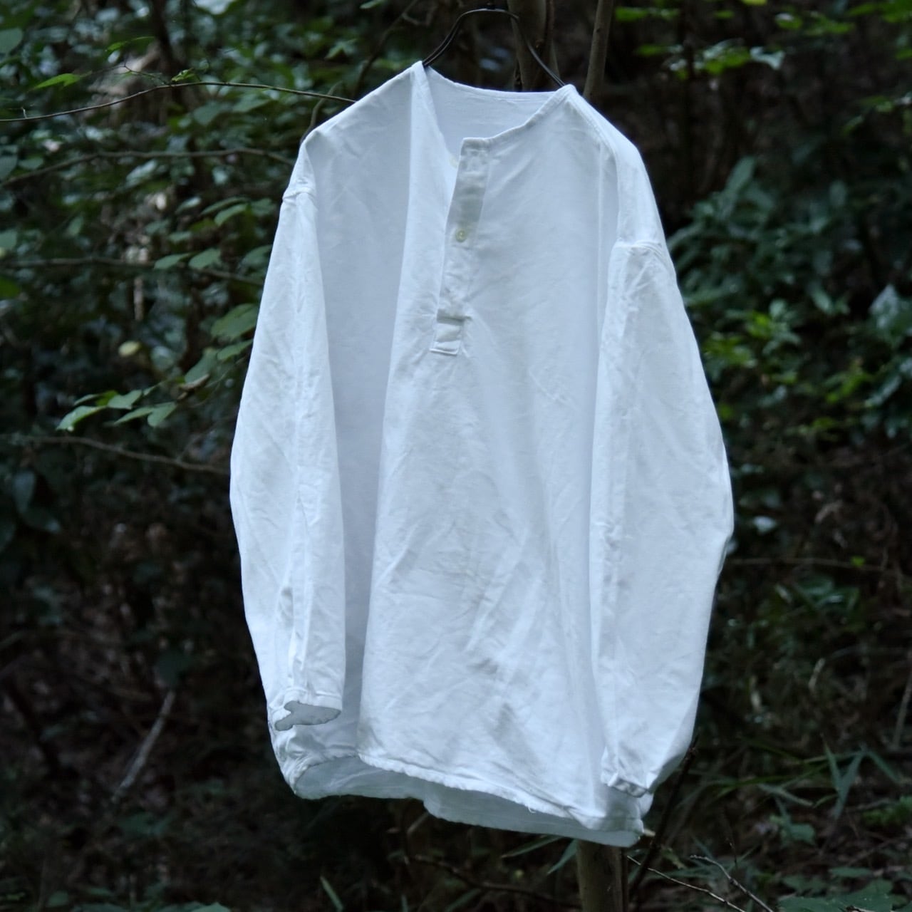 DEAD STOCK】Russian Military Sleeping Shirts Henryneck ロシア軍