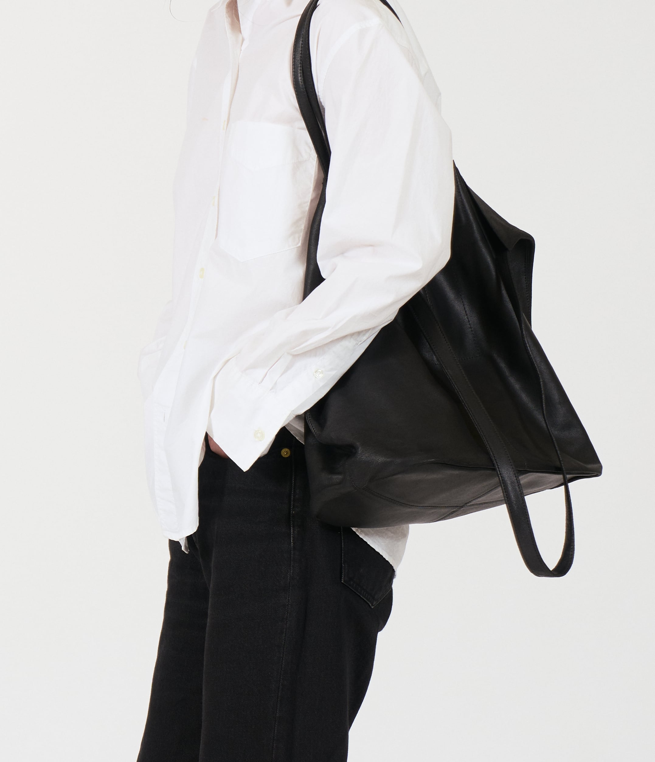3WAY LARGE TOTE（L size）BLACK | Morphee（モルフェ）
