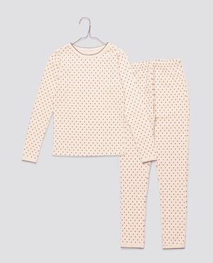 送料無料 Little Cotton Clothes/Pointelle Pyjamas Winter Tulip Floral