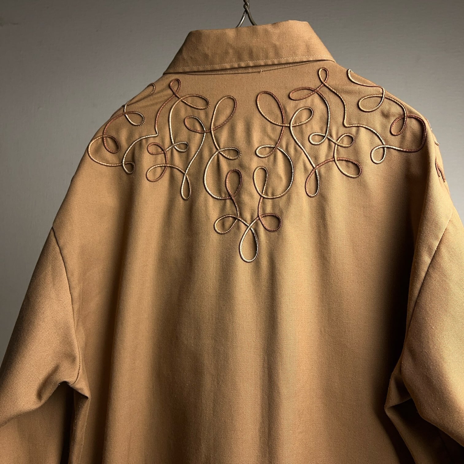 1970's WESTERN TRENDS Embroidered Shirt Jacket 1970年代 ウエスタン