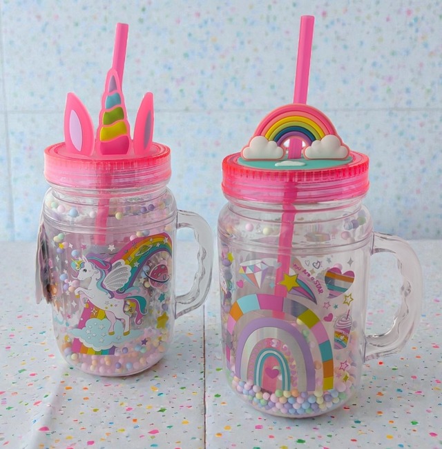 【数量限定】きゅんきゅんドリームジャー タンブラー 可愛い 直輸入