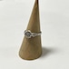 Vintage 835 Vintage 835 Silver Marcasite Flower & Leaf Ring Made In Hungary