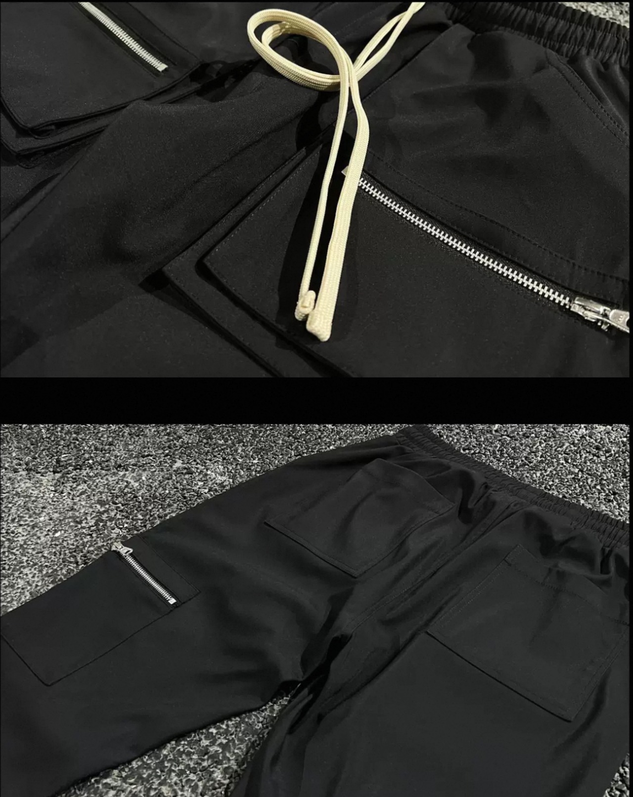 double layer ziper cargo pants - 20