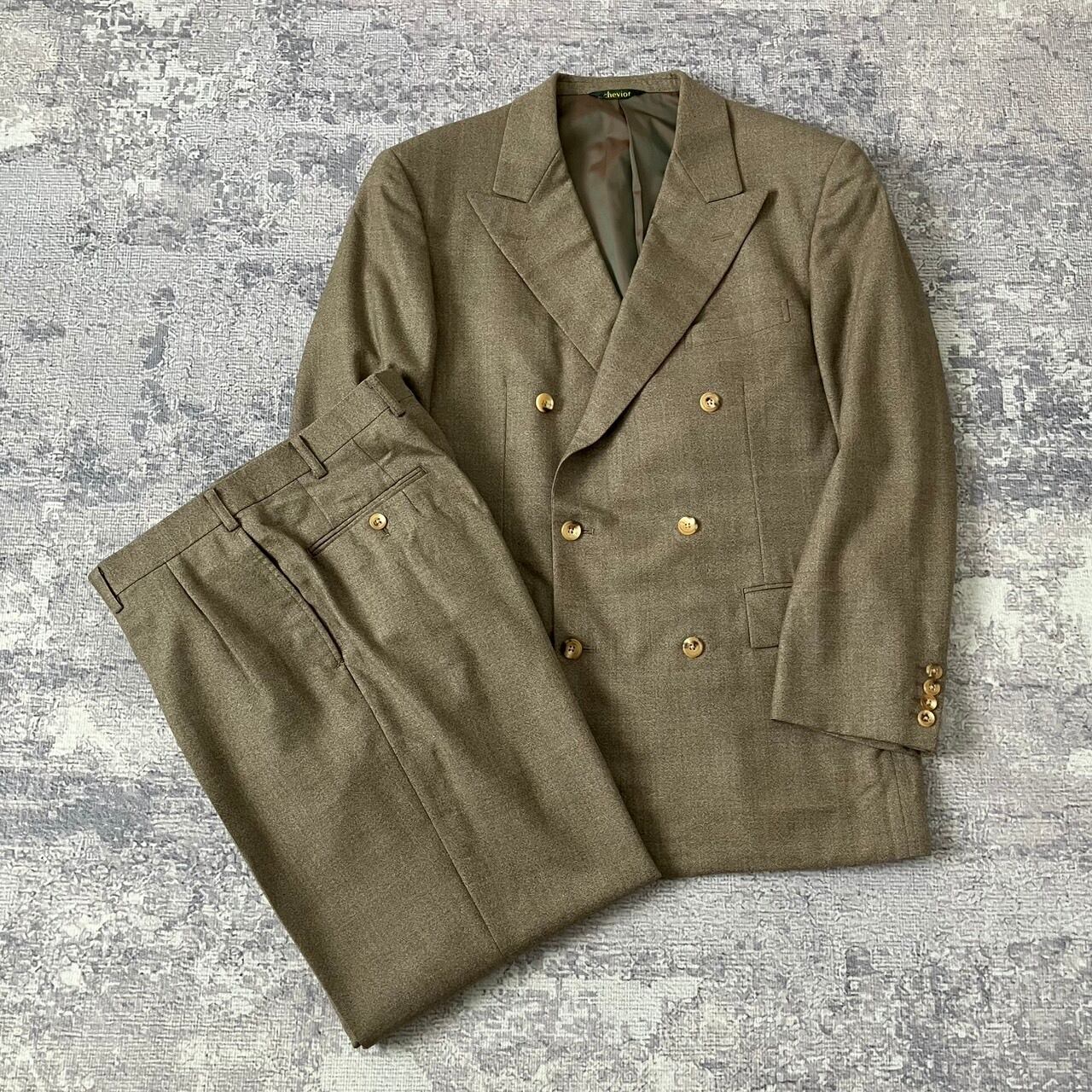 【超希少XL】バーバリーロンドン セットアップ スーツ ダブル 銀ボタン 180 超希少XL】バーバリーロンドン スーツ セットアップ ダブル 銀ボタン