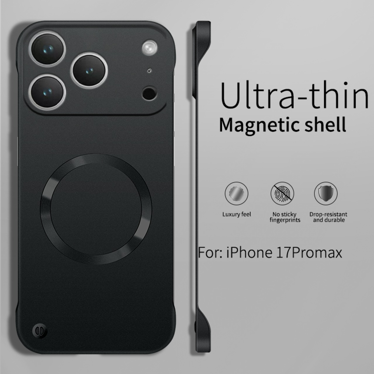 ◆iPhone 17/16/15/14/13/12/Pro/Pro Max/Plus/Air◆ Thin Matte Metal Paint Phone Case / シン マット メタル ペイント スマホケース