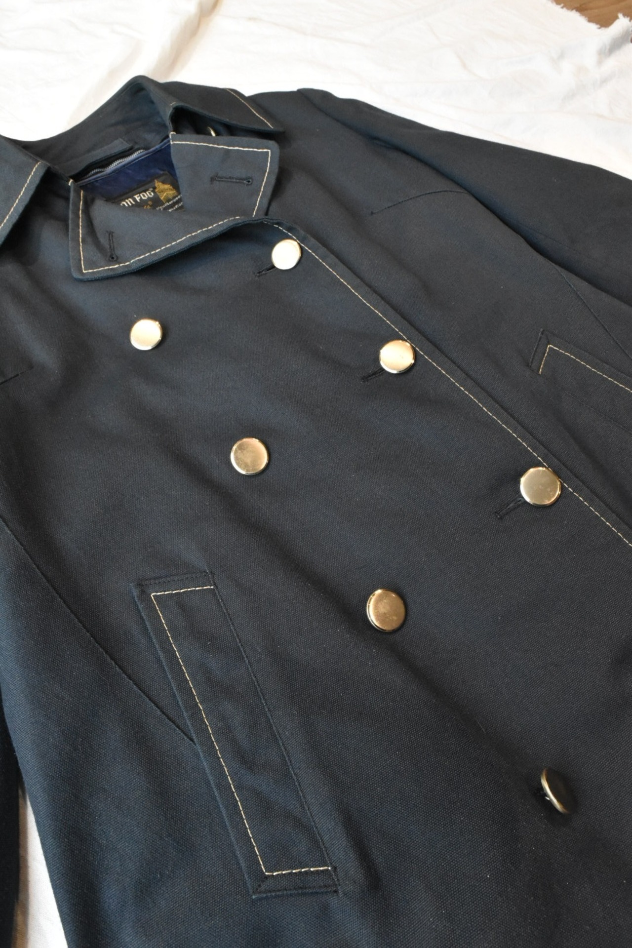 "LONDON FOG" Stitched Trench Coat