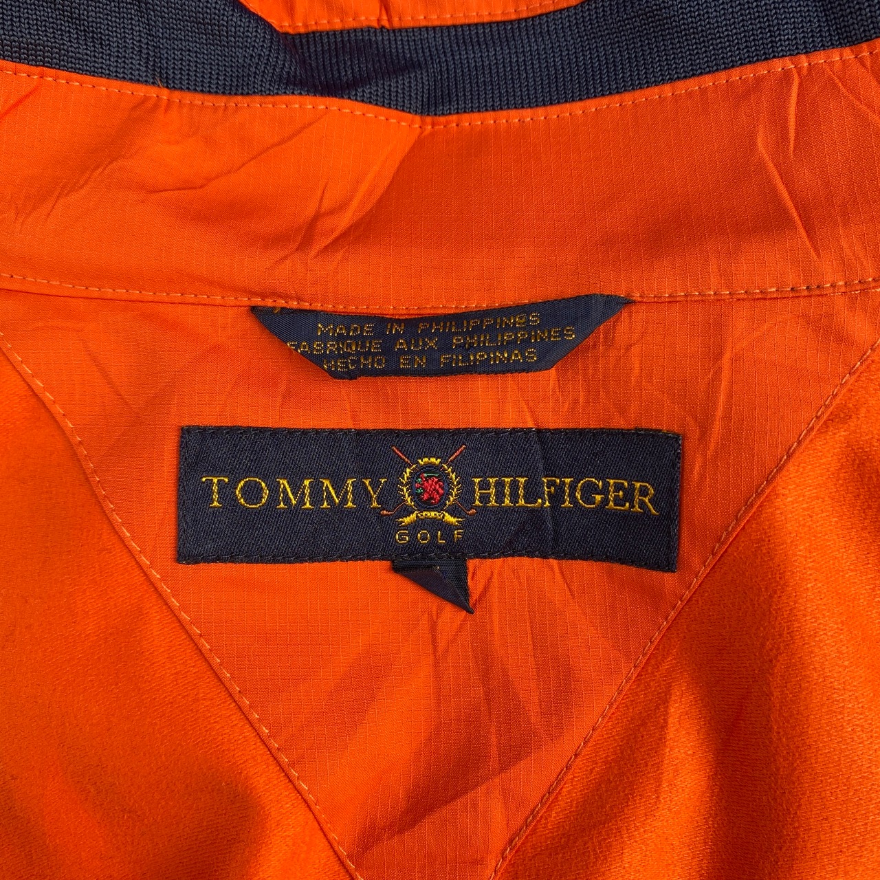 TOMMY HILFIGER トミーヒルフィガー ウインドブレーカー メンズM 古着 