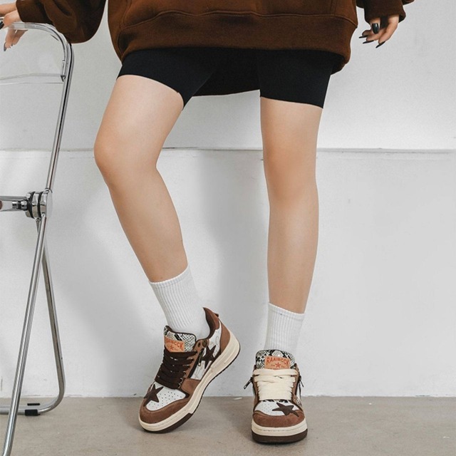 スターパッチミックスローカットスニーカー   R01547