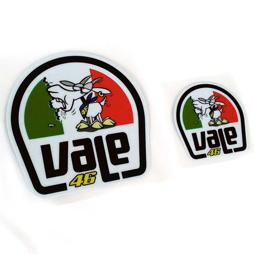 ロッシのヤギさんリフレクトステッカー（小サイズ1枚）