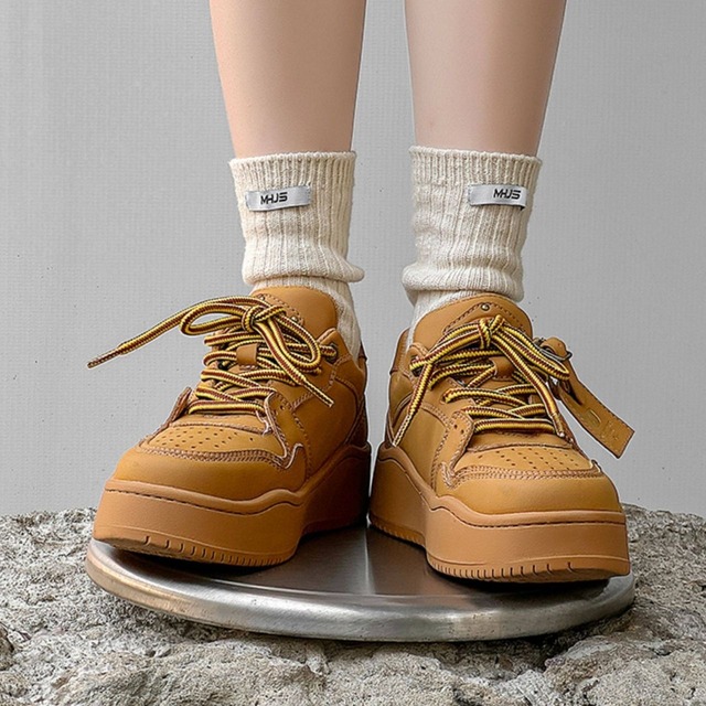 アーバンベーシックプラットフォームスニーカー 2col   R01559