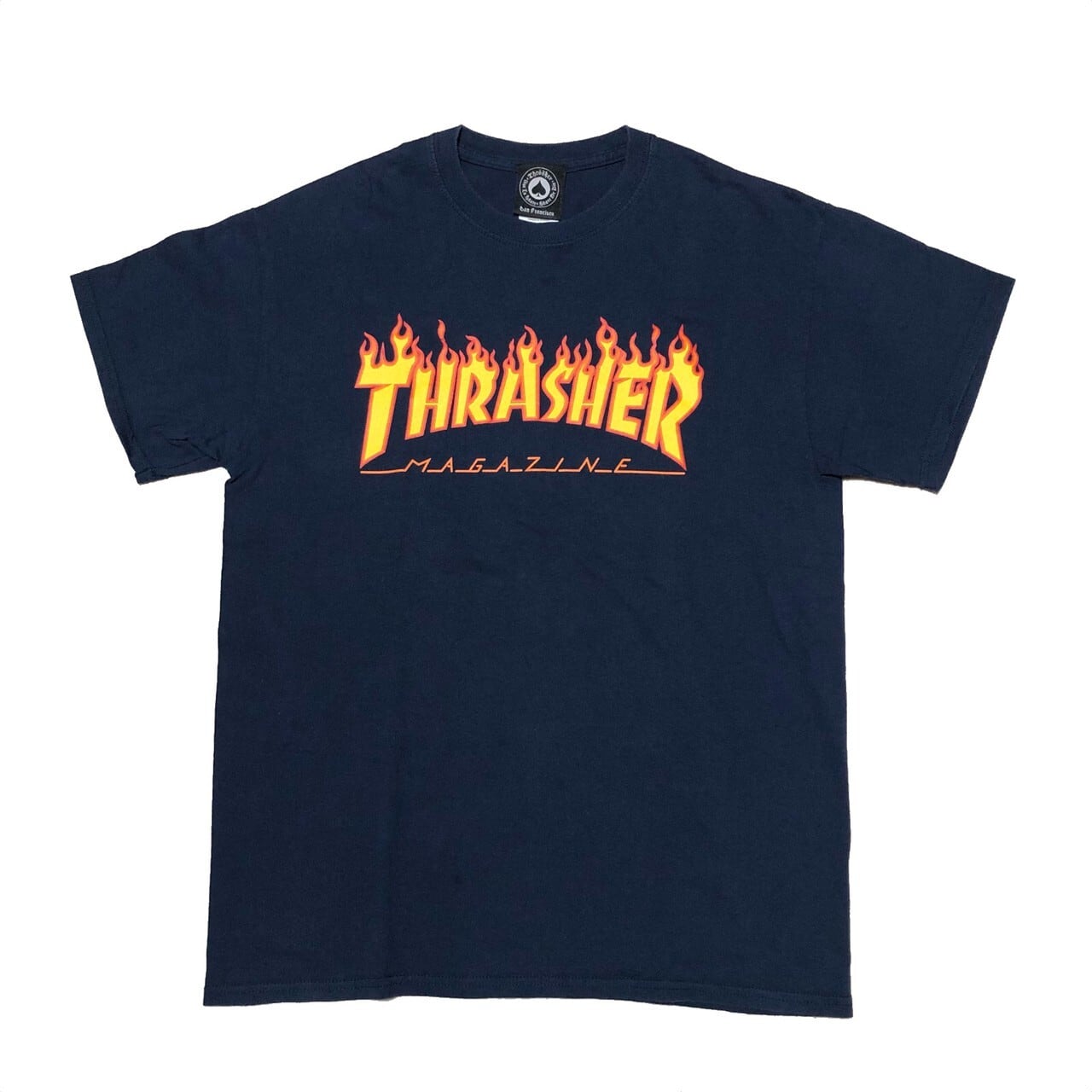 thrasher スラッシャー フレイム ロゴ Tシャツ ストリート スケーター
