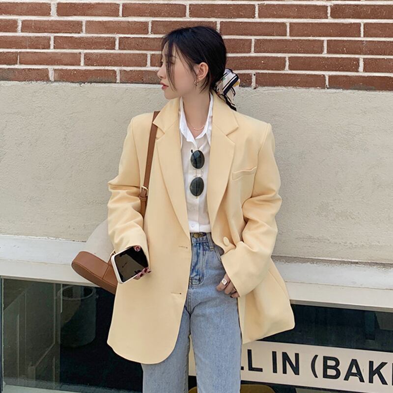 カジュアルジャケット スプリングオータムトップス ストリート 春物 秋物 スーパーモール76561705107