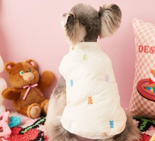 おすすめ☞《予約》№1101869 カラフルポイントくまさんダウン