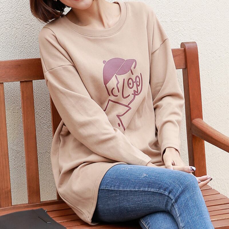 【新作】【送料無料】 看護マタニティスウェットシャツ妊娠中の女性母乳育児妊娠トップマタニティシャツ女性マタニティシャツ春M-4XL スプリング 春物 expec545795488979