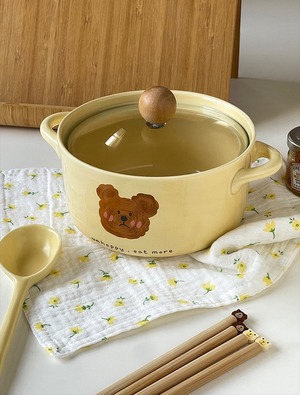 クマのボウル　スプーン付き［bry157］