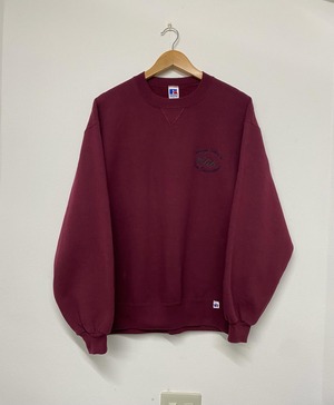 80-90sRussellAthletic Souvenir Embroidery Crewneck Sweater/L