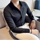 slim business casual shirt tops 00166