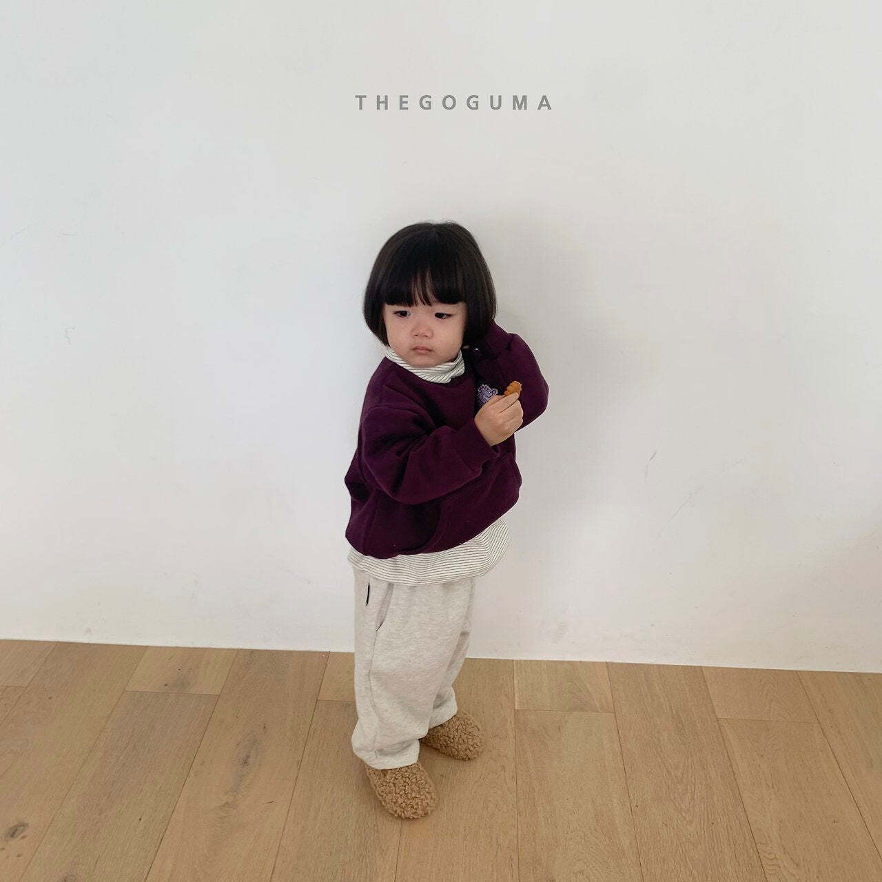 【取寄】THE GOGUMA アートポケットトレーナー｜冬服｜韓国子供服