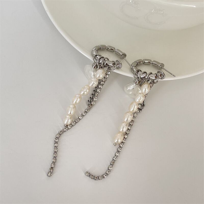 バロック風ピアス