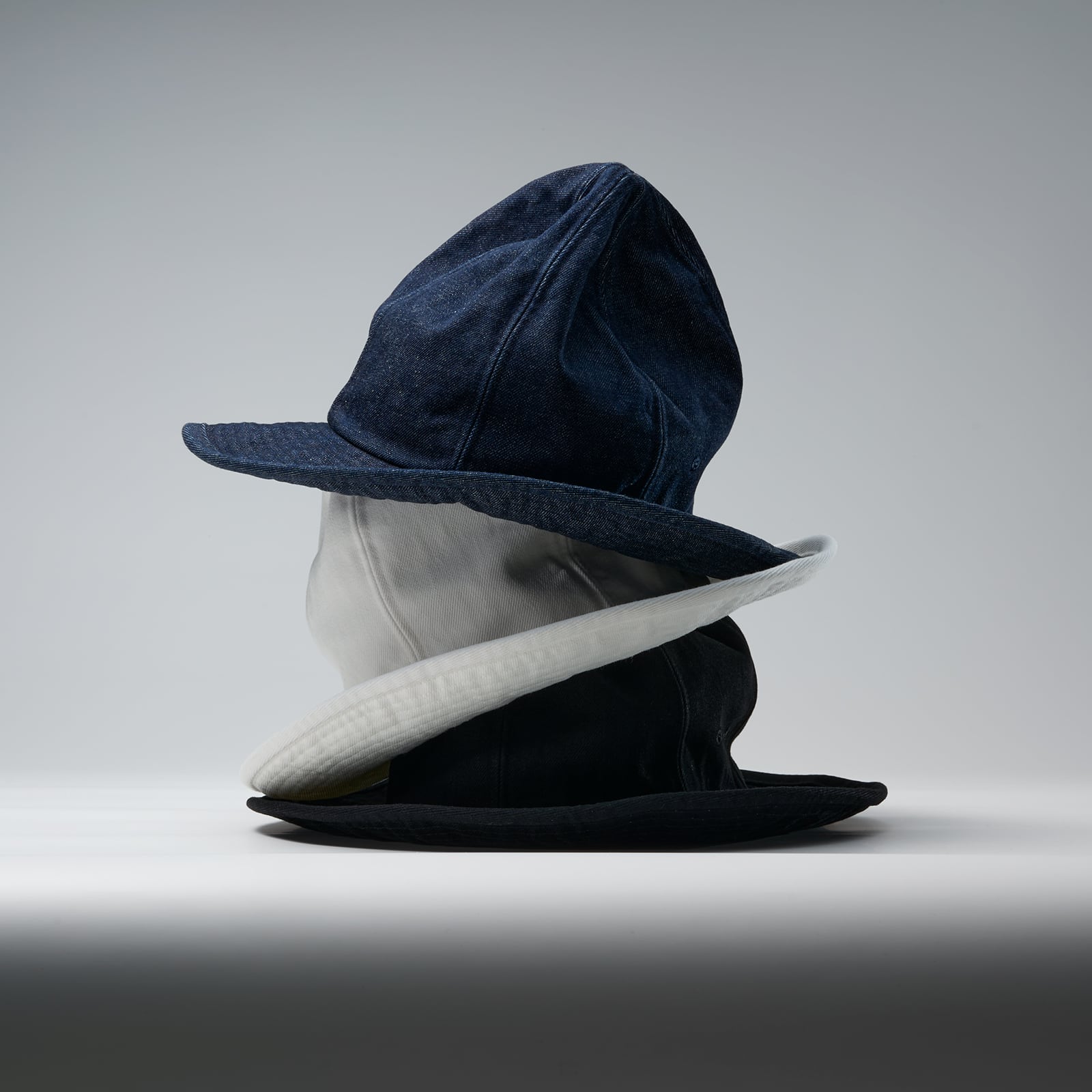26-H302＜13Oz Denim Mountain Hat＞ | HICOSAKA