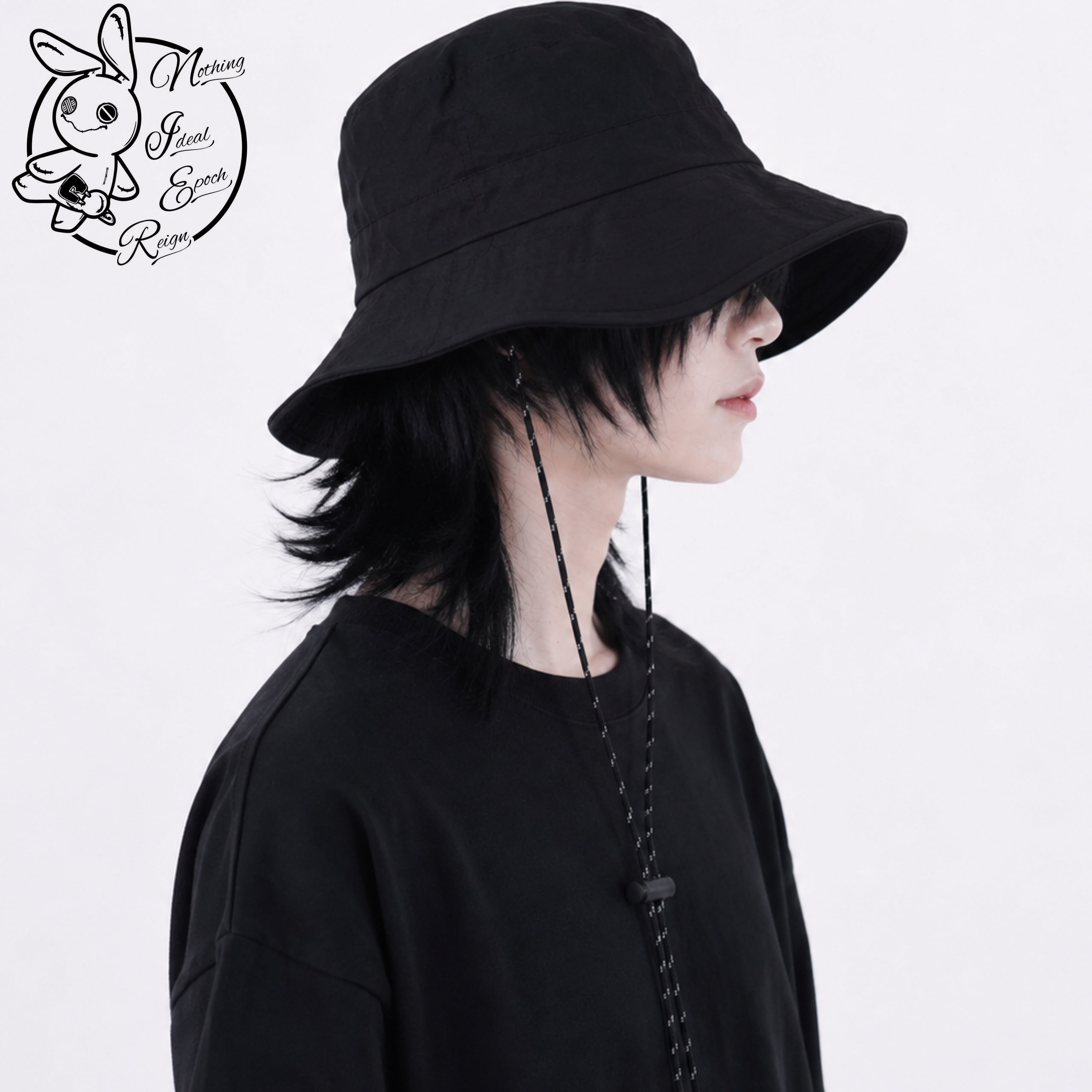 先着50点限定MEGA PRESENT》PACKABLE BUCKET HAT【BLACK】コンパクト
