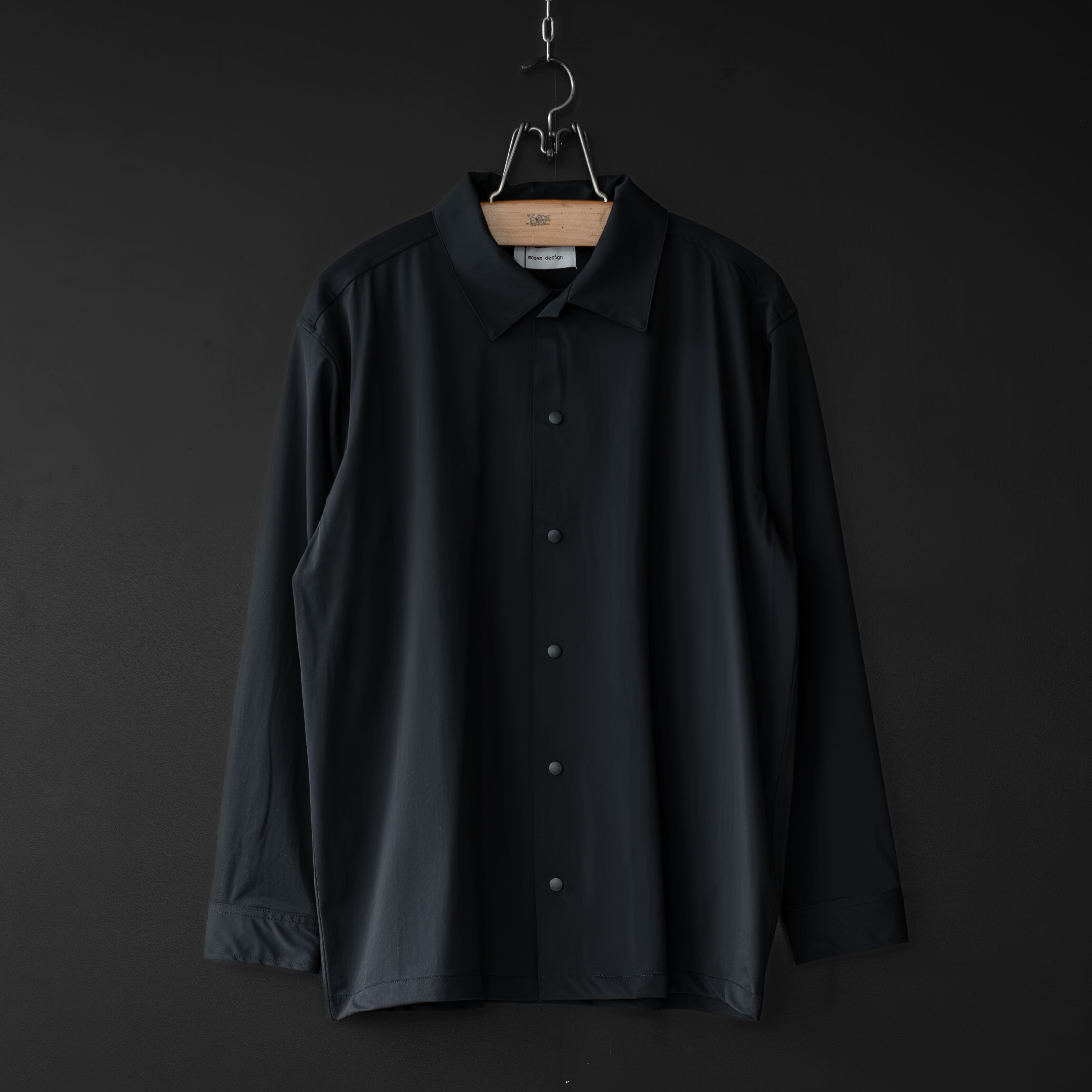 MODEN DESIGN シャツ modem design】 functional shirt (black) | dros dro