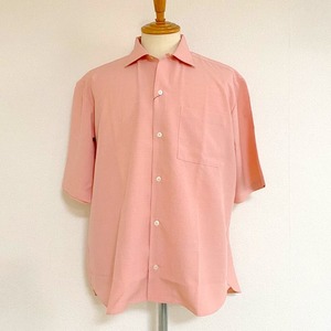 Tech-Chambray Regular S/S Shirts　Coral Pink