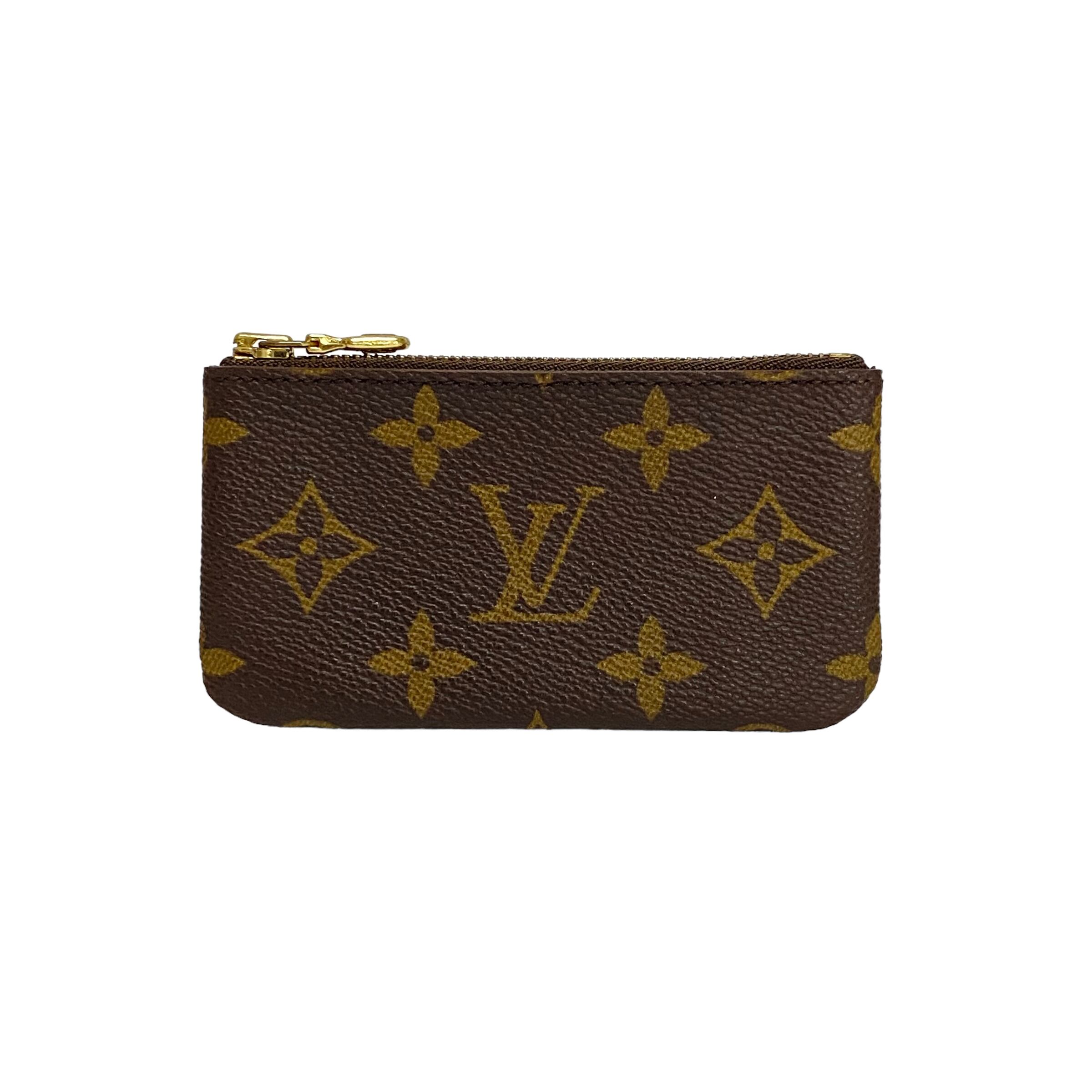 LOUIS VUITTON ルイヴィトン モノグラム ポシェットクレ コインケース