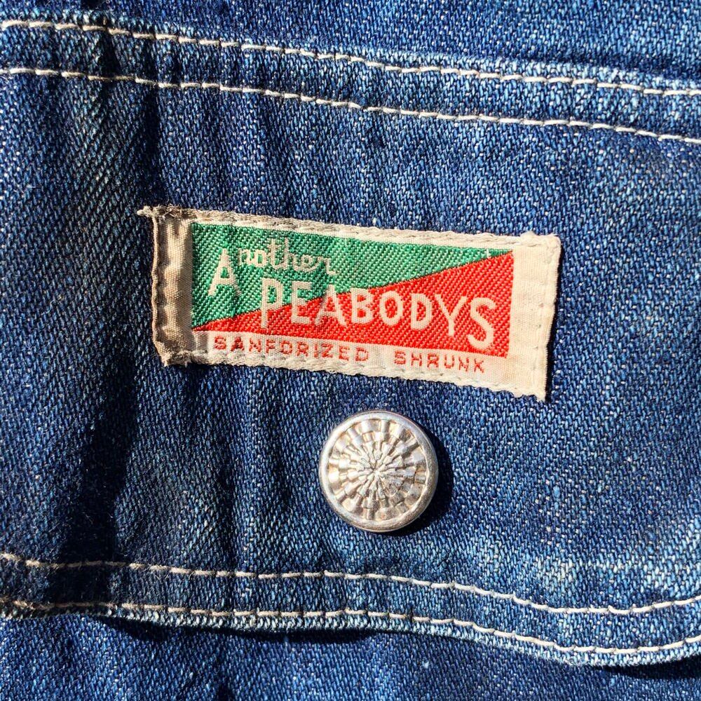 Vintage Denim Overalls [1940s] [Another Peabody] Vintage Denim