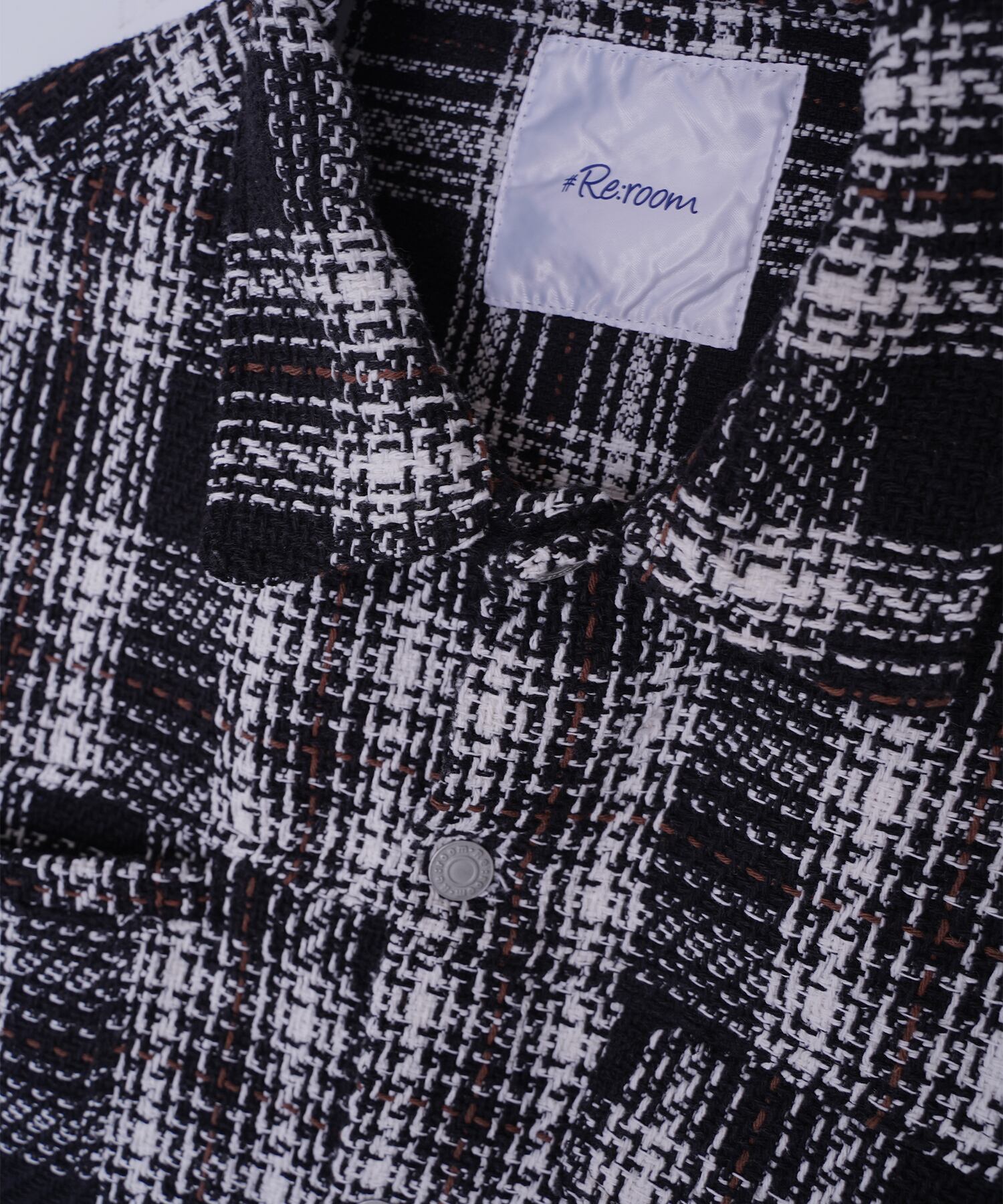 Re:room】CHECK SHORT LENGTH JACKET［REJ122］ | #Re:room（リルーム）