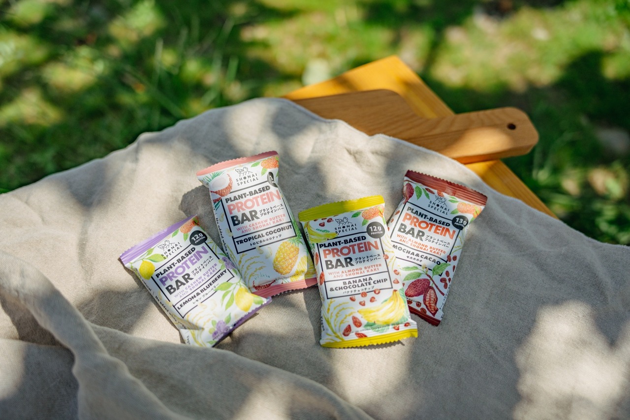 【12個入り】トロピカルココナッツ｜植物性プロテインバー《砂糖・甘味料・香料・着色料・動物性原料・全て不使用》Shonai Special｜PLANT-BASED PROTEIN BAR