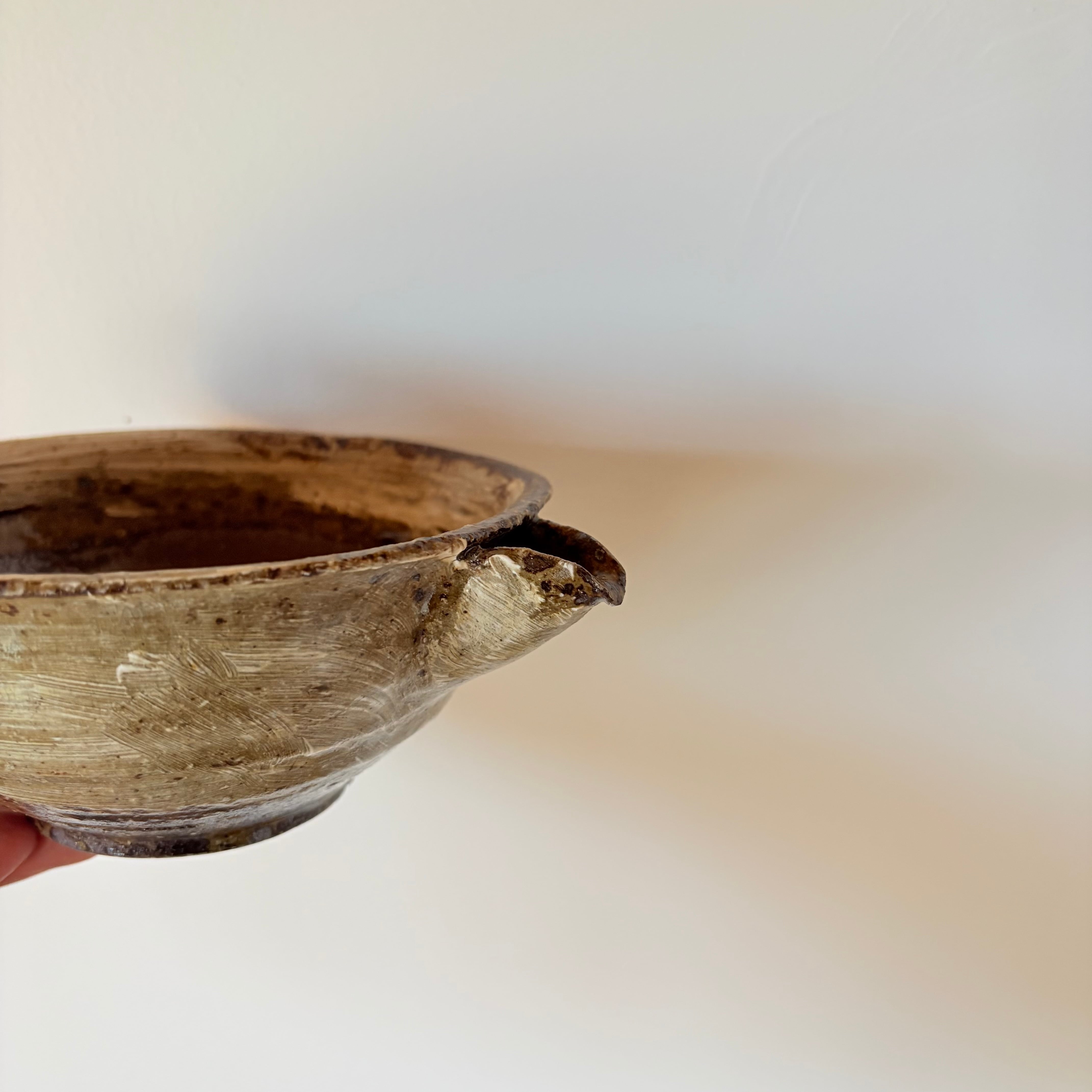 尾形アツシ 刷毛目 片口 注器 | 月森 utsuwa&gallery tsukimori