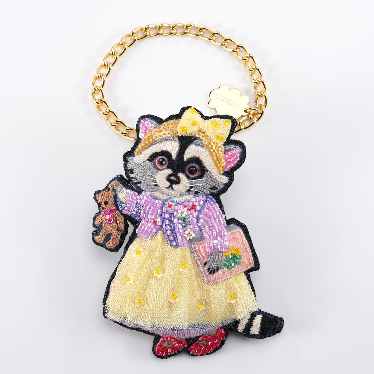 刺繍チャームブローチ ロシアCAT | tamaobazaaar