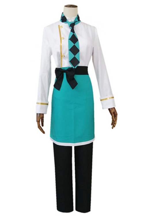 鬼滅の刃 風 竈門炭治郎 かまどたんじろう キメツカフェ スイパラ KIMETSU CAFÉ in SWEETS PARADISE エプロン ギャルソン服 ★受注品★