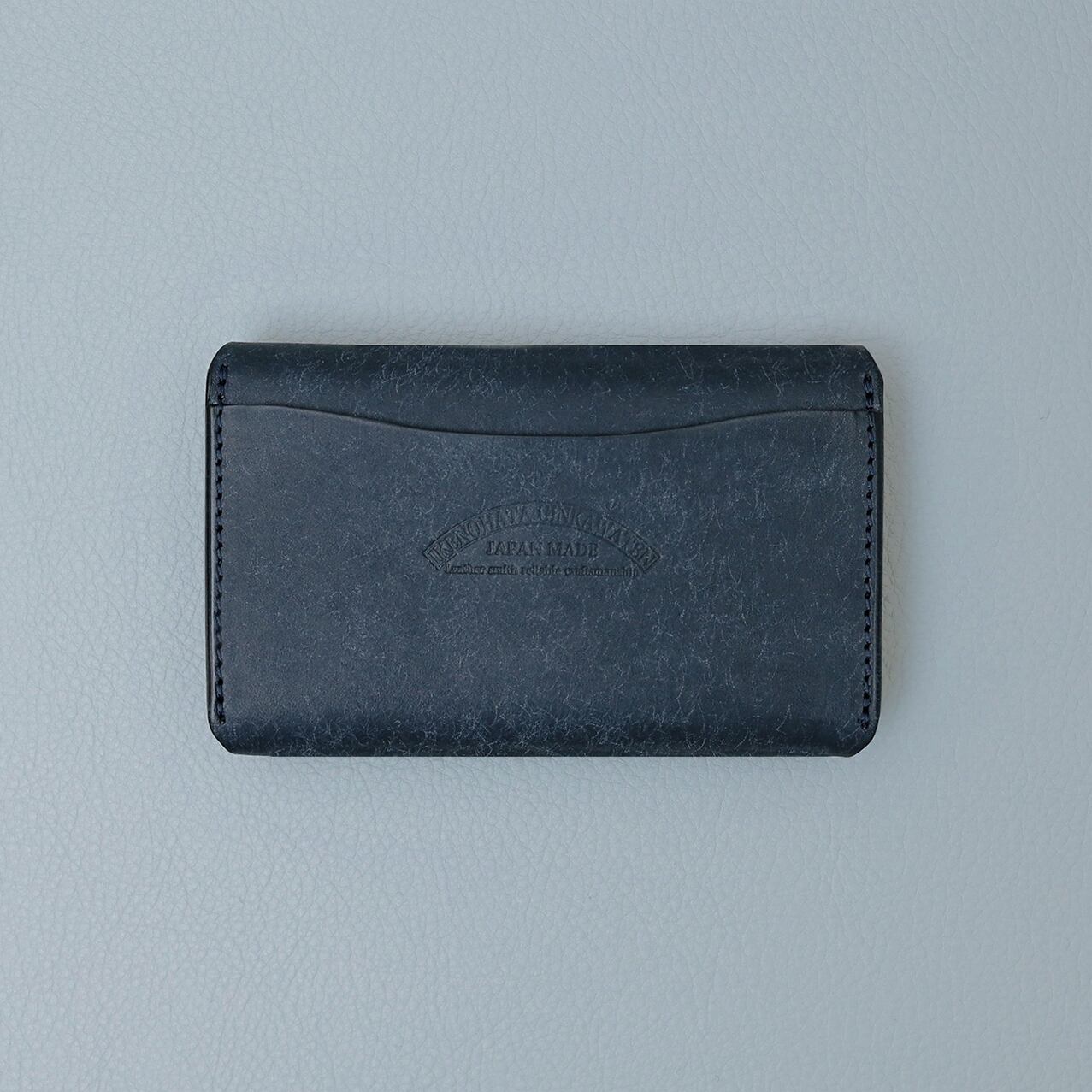 Iru×IKENOHATA GINKAWATEN】PUEBLO LEATHER CARD CASE 【受注生産】【7