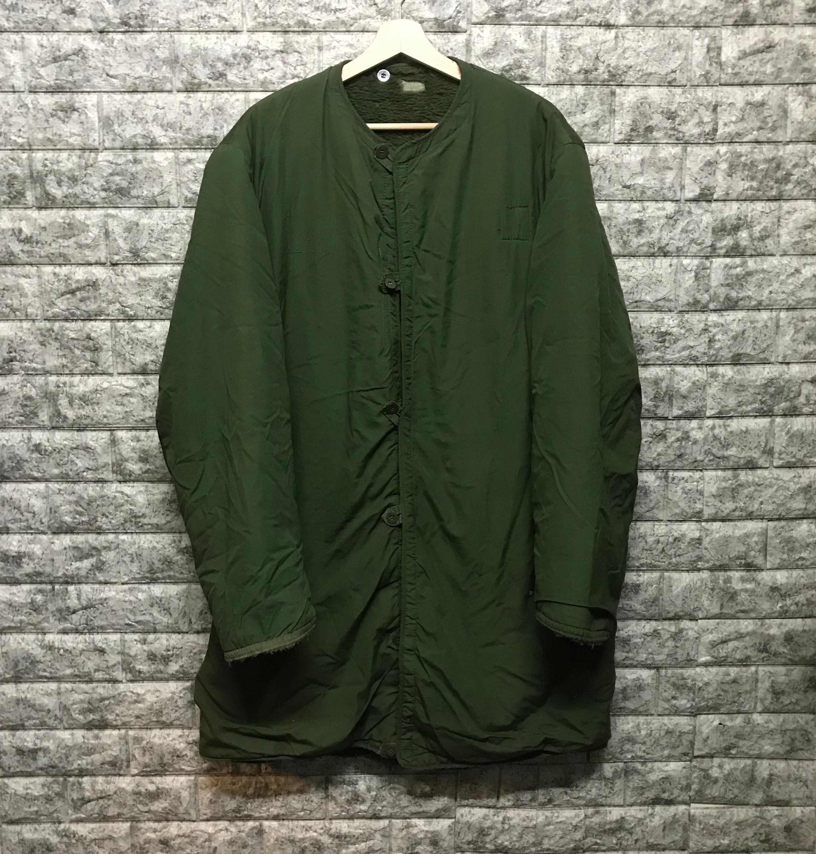 レア 色濃く US古着◇実物スウェーデン軍 ミリタリーボアライナー  