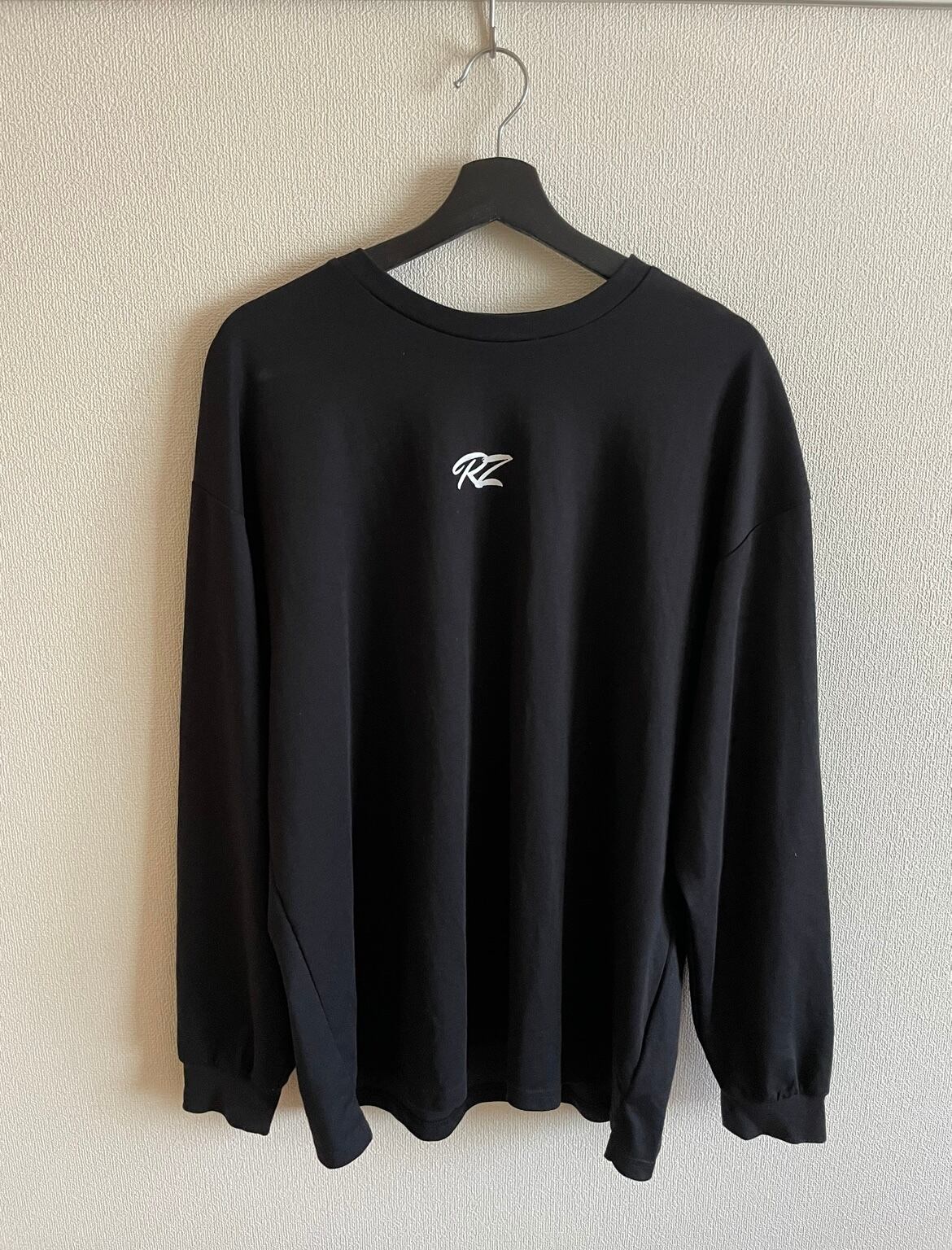 RZ St.ロングスリーブ 綿Tシャツ ブラック | RAYZY Store