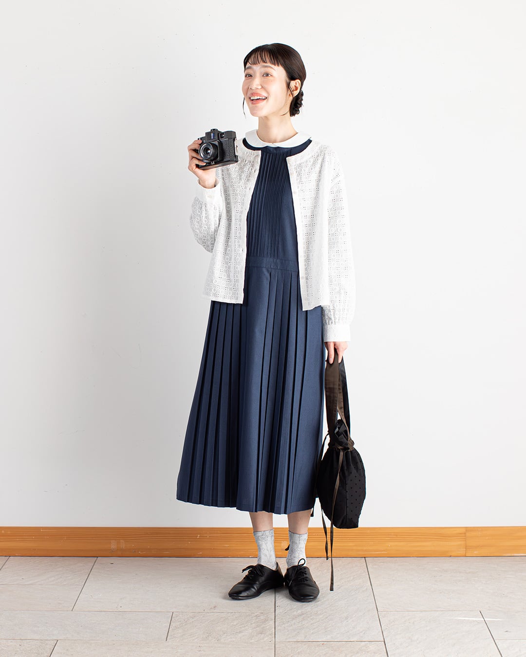 sheerボーダープルオーバー Traditional Weatherwear｜プレーティング天竺 シアー ボーダー ニット
