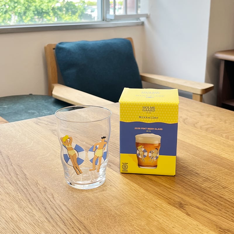 2026 PINT BEER GLASS 400ml［HOLMEGAARD×Mikkeller］ | REAL Style
