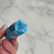 ブルーアパタイト タワー1*ポイント*天然石インテリア*置き物