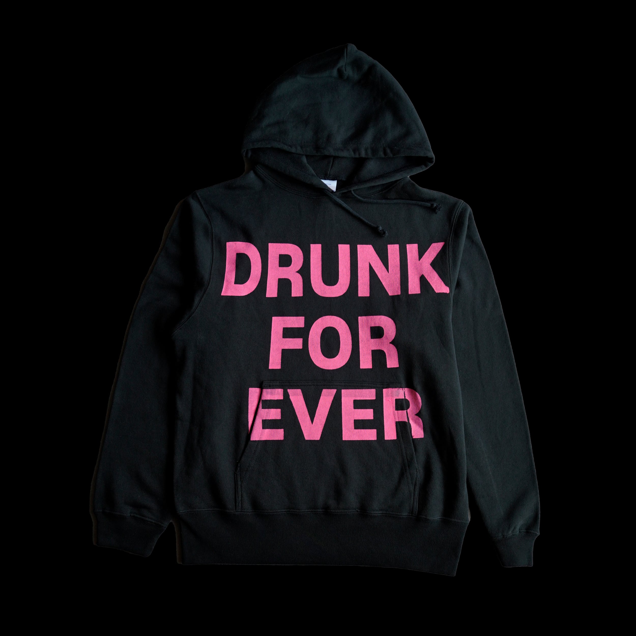 DRUNK FOR EVER HOODIE PINK | HOLIC