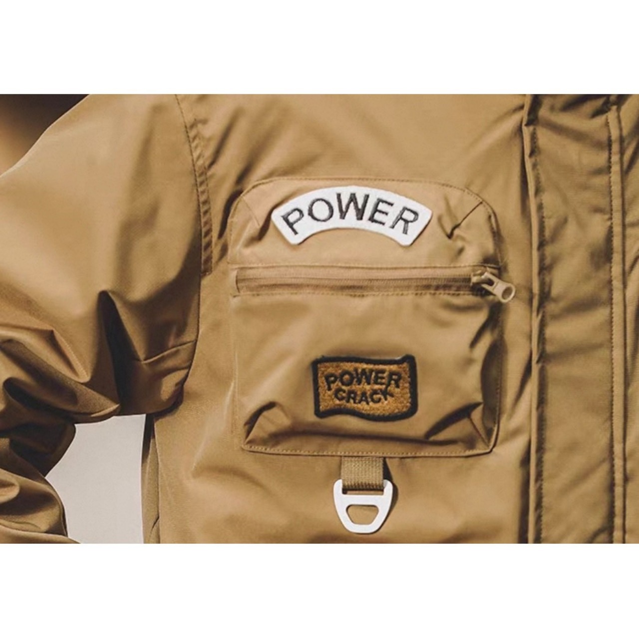 Patch design hooded jacket 1166 - 12