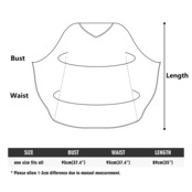 Women's V-Neck Plus Size Loose Dress 4853