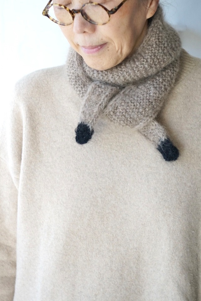 モヘヤミニマフラー