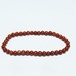 ナンホーンアゲート ブレスレット 5mm 南紅瑪瑙 ブレス 一点物 メール便可 [M便 1/10] 111-42238