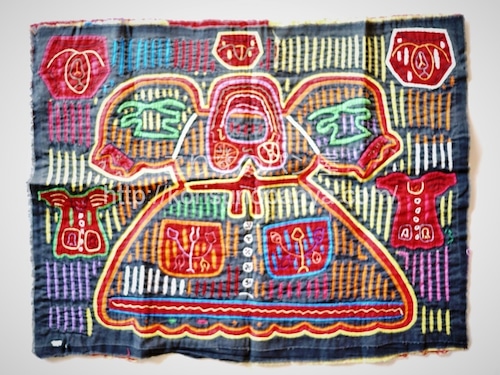 モラ刺繍 MOLA モラキルト パナマ 民族手芸 クナ族