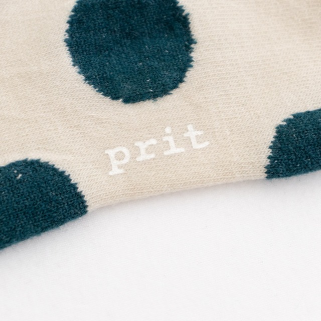 プリット prit ドットソックス(P00463)全6色【ネコポス可】