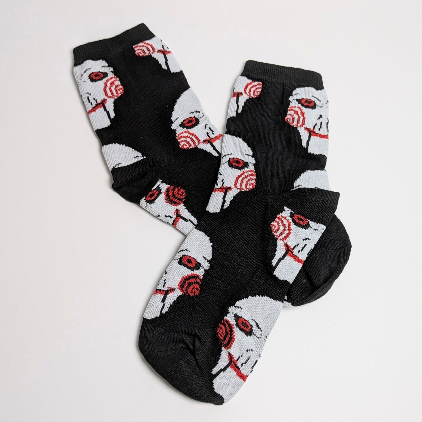 ♧ 再入荷!SPECIAL PRICE!【 crew socks / クルーソックス 】【A】『 HORROR MOVIE Character Socks 4P SET 』ホラー映画キャラソックス4足セットⅠ 〚アメリカン雑貨 アメトイ〛