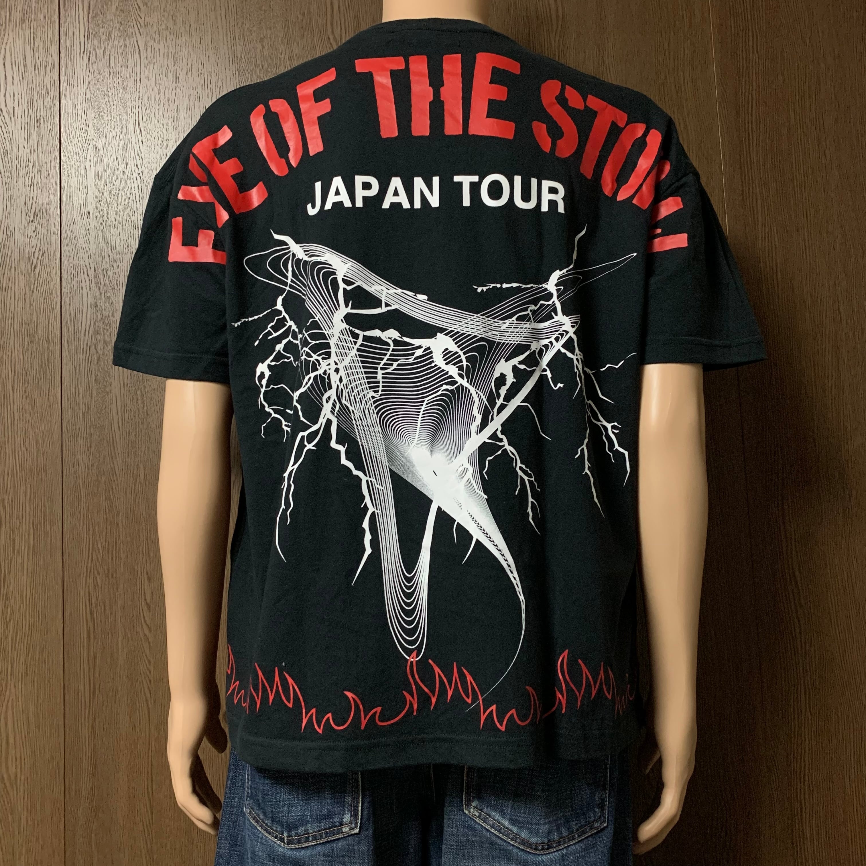 【古着】ONE OK ROCK オーバーサイズ バンドTシャツ EYE OF THE STORM