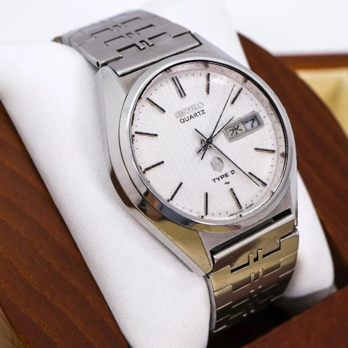 ◇希少 稼働 SEIKO TYPE2 腕時計 デイデイト 新品電池 e | Pay ID